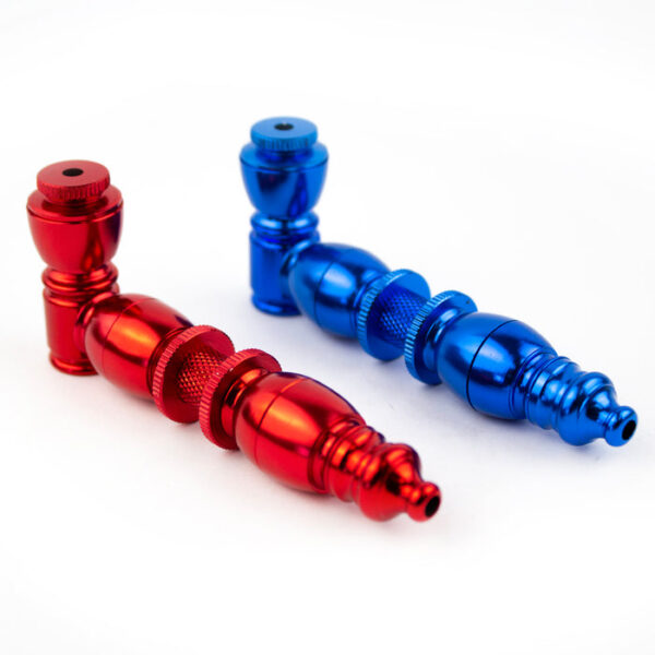 4" Solid Color Metal Hand Pipe - Image 4