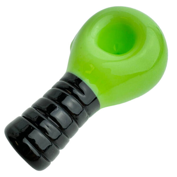 4" Light Bulb Glass Hand Pipe - Image 3