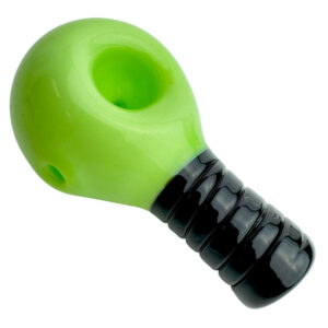 4" Light Bulb Glass Hand Pipe