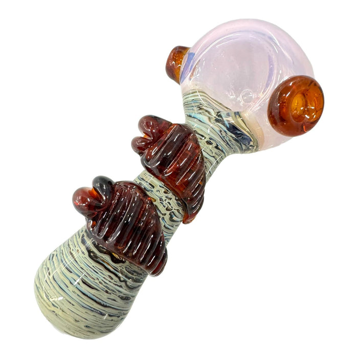 Hot Sale 5" Leaf Glass Hand Pipe - Image 5