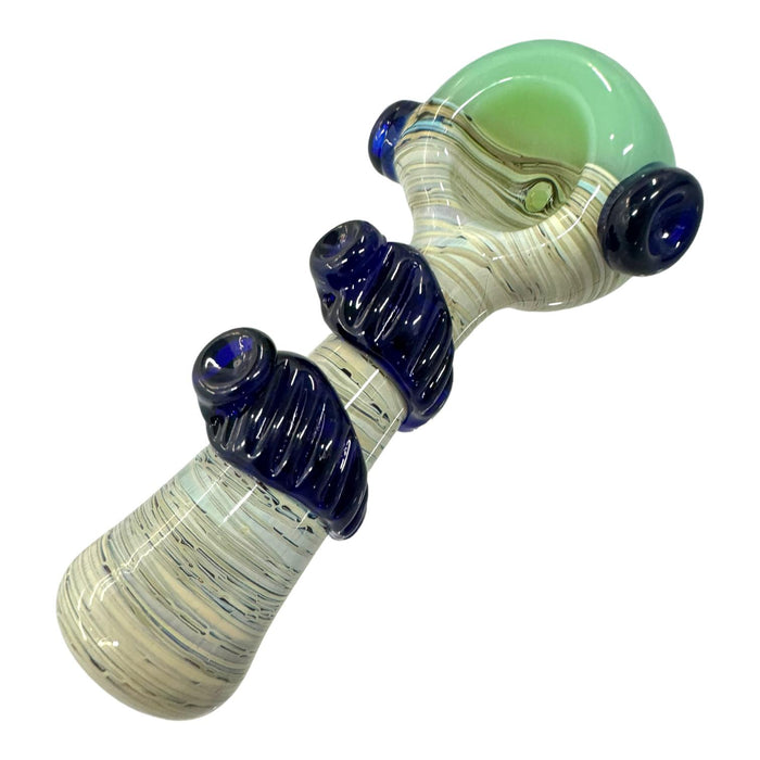 Hot Sale 5" Leaf Glass Hand Pipe - Image 3