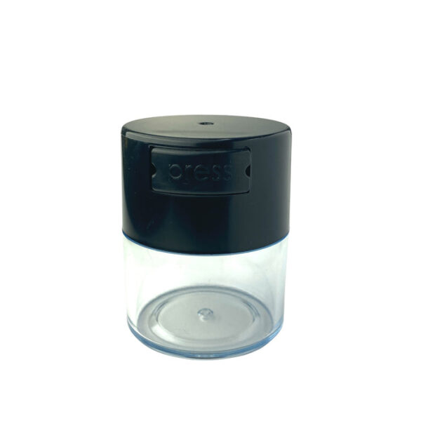 Acrylic Air Tight Jar 120mL 4oz. - Colored Lid Clear Bottom - Image 6