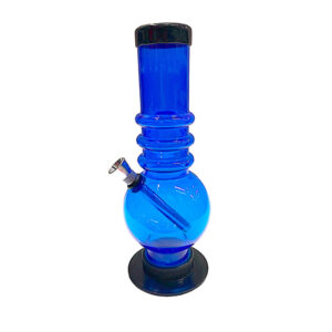 8" Swirl Single Bubble Acrylic Water Pipe