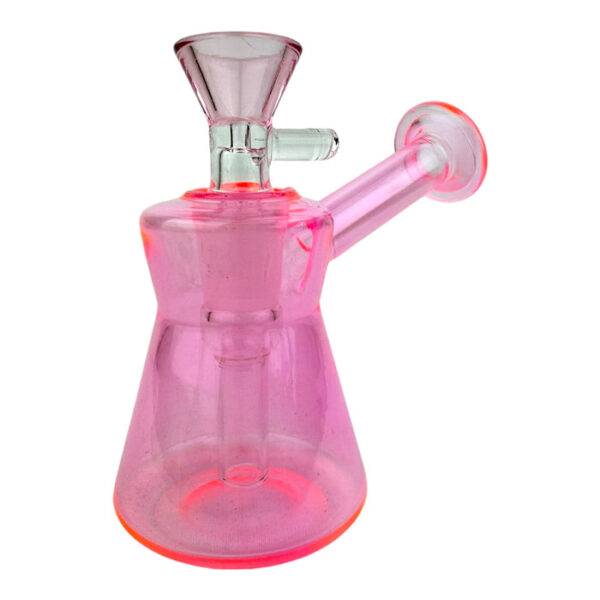4" Mini Color Beaker Glass Water Pipe - Image 3