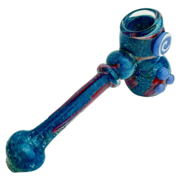 6.5" Wig Wag Hammer Button Hand Pipe - Image 4