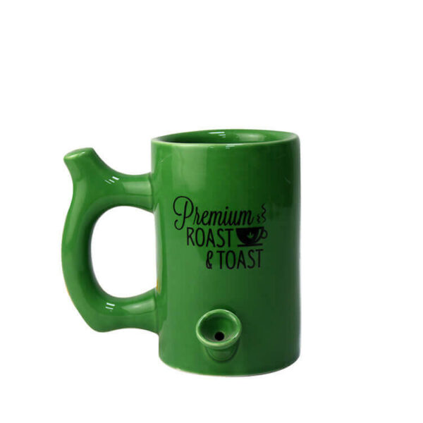 Premium "Roast & Toast" Novelty Ceramic Pipe Mug - Image 2