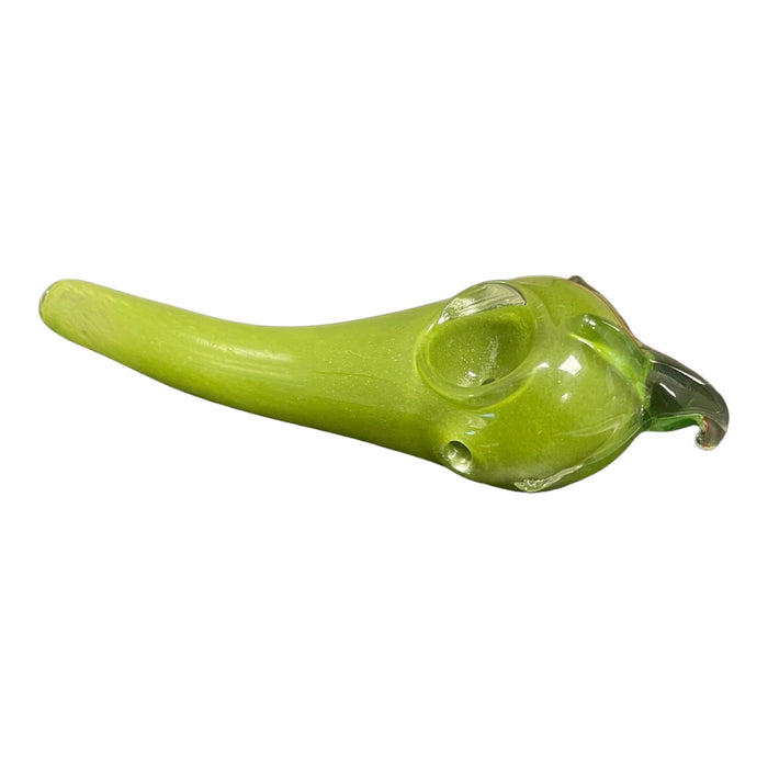 China Factory wholesale 6" Chili Pepper Glass Hand Pipe - Image 3