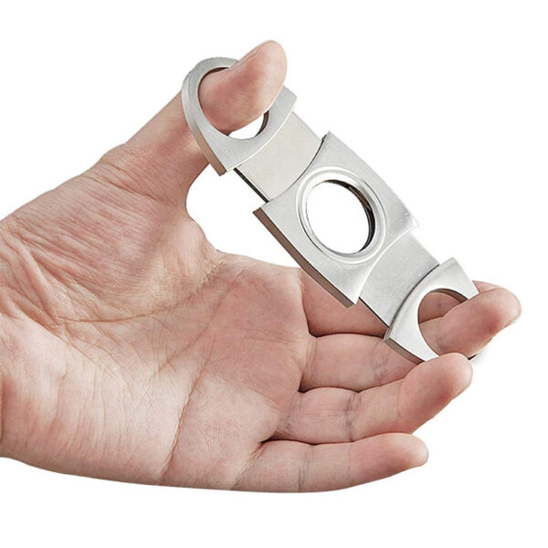 wholesale Custom Logo Available Standard Cigar Cutter - Image 4