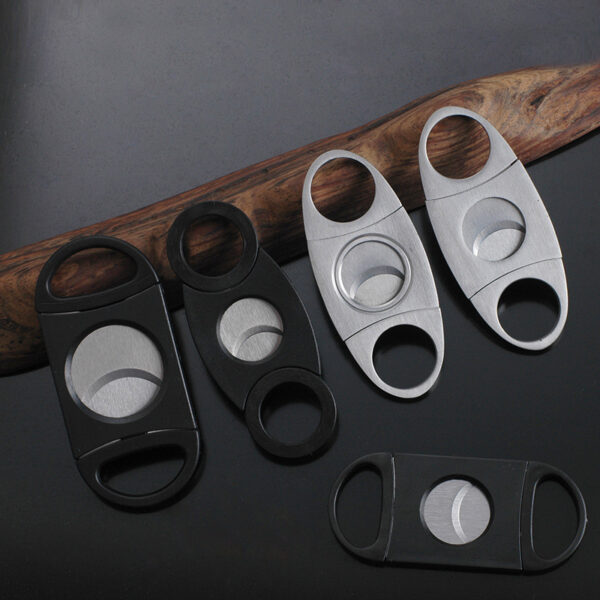 wholesale Custom Logo Available Standard Cigar Cutter - Image 2