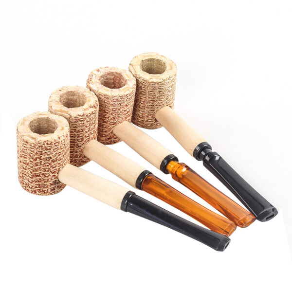 Corn Cob Hand Pipe 12Pcs Display - Image 5