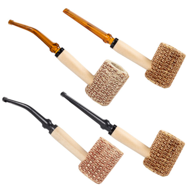 Corn Cob Hand Pipe 12Pcs Display