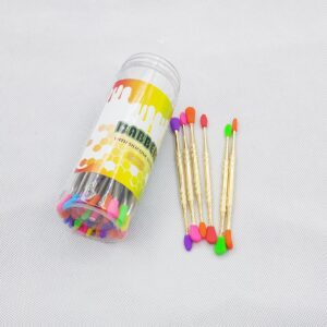 Gold Dabbers w/ Silicone Sleeves (50pcs)