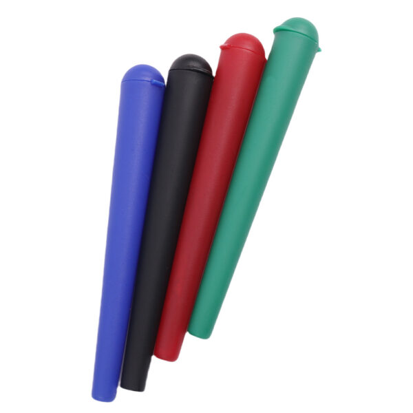 Plastic Cone Tube King Size Air Tight Doob Tube Round Top - Image 7