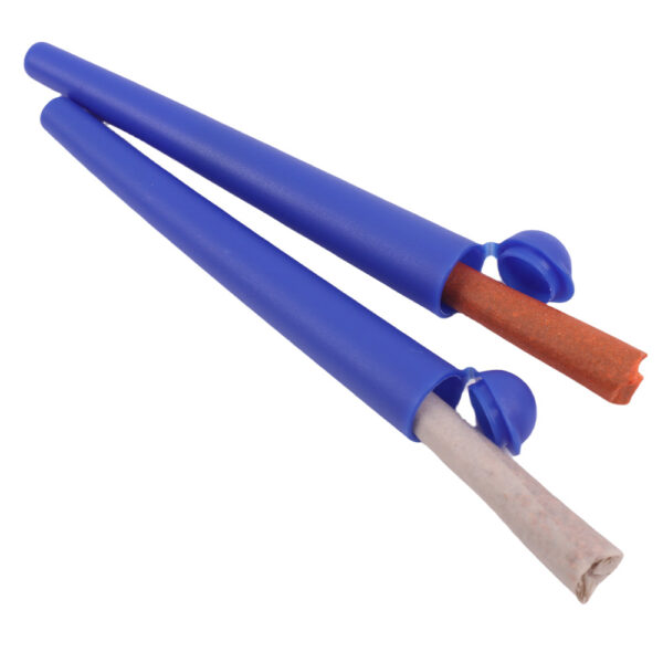 Plastic Cone Tube King Size Air Tight Doob Tube Round Top - Image 2