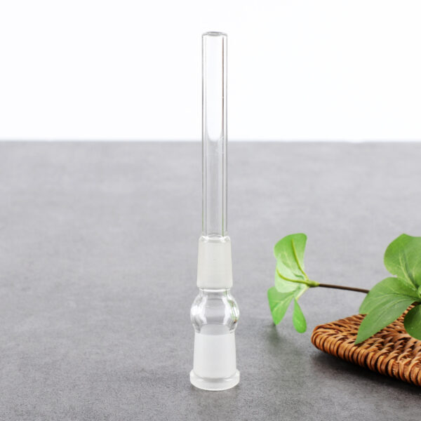 14mm to 14mm Clear Glass on Glass Downstem Diffuser - Image 5