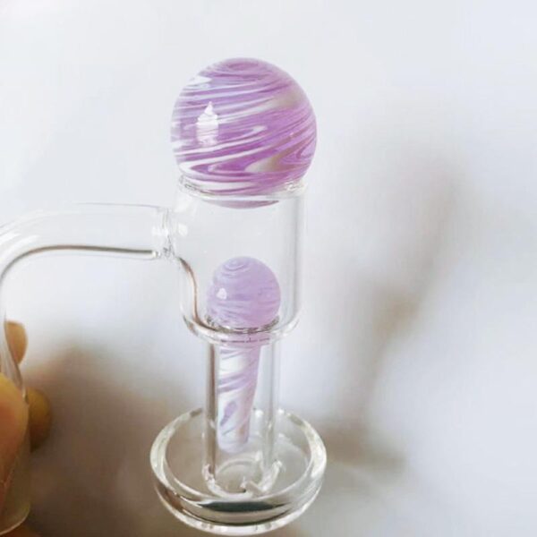 14mm Male Glass Bowl with Terp Ball - Image 4