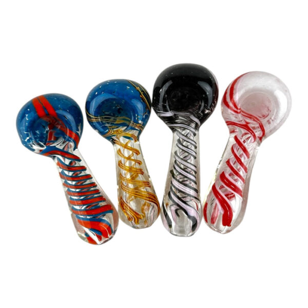 Wholesale Fashion cheap 4" Glass Hand Pipe - Image 4