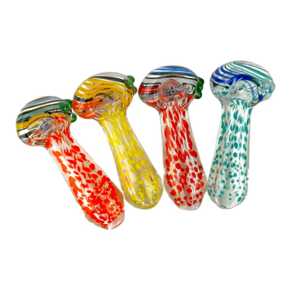 Wholesale Fashion cheap 4" Glass Hand Pipe - Image 3
