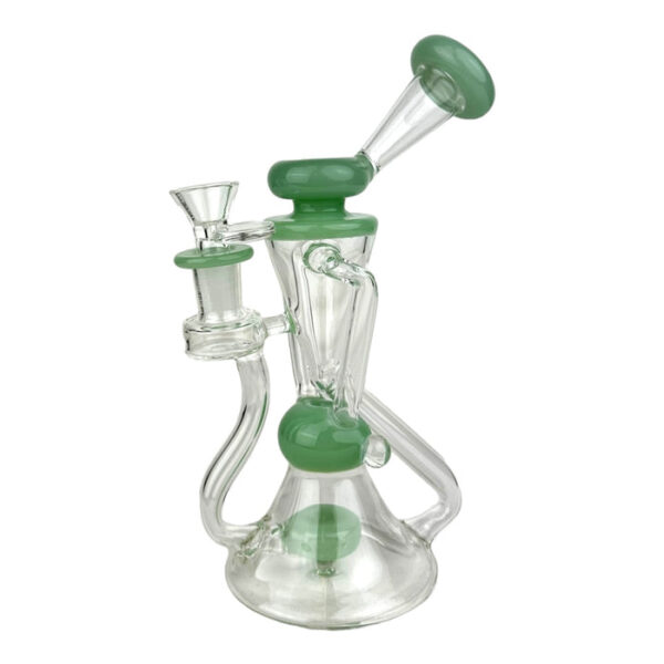 8.5" Dab Rig Style Glass Water Pipe - Image 5