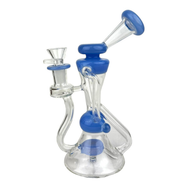 8.5" Dab Rig Style Glass Water Pipe - Image 4
