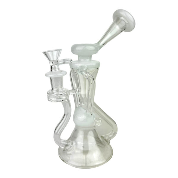 8.5" Dab Rig Style Glass Water Pipe - Image 2