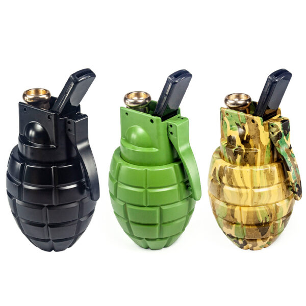 Hand grenade-shaped weed grinder - Image 4