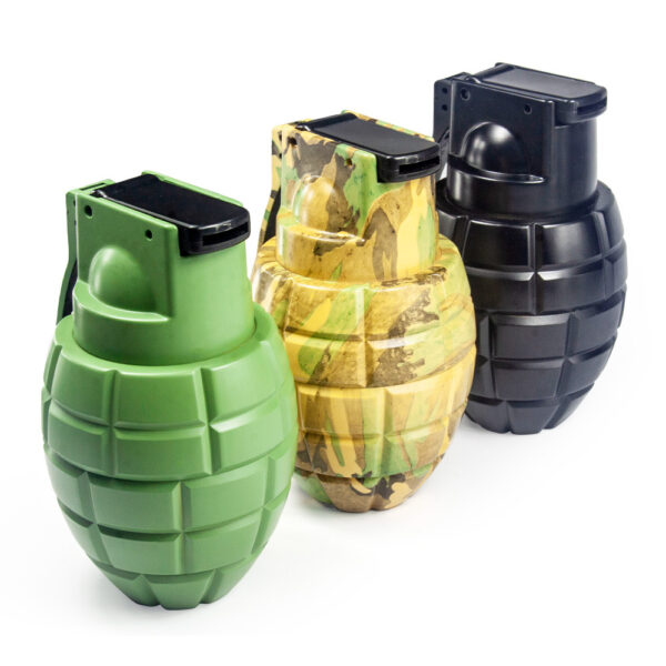 Hand grenade-shaped weed grinder - Image 3