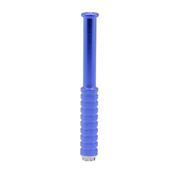 3" Metal Chillum w/ Teeth - Image 5