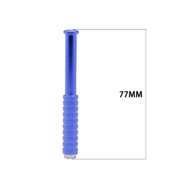 3" Metal Chillum w/ Teeth - Image 4