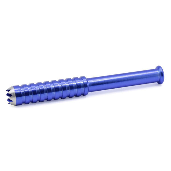 3" Metal Chillum w/ Teeth - Image 3
