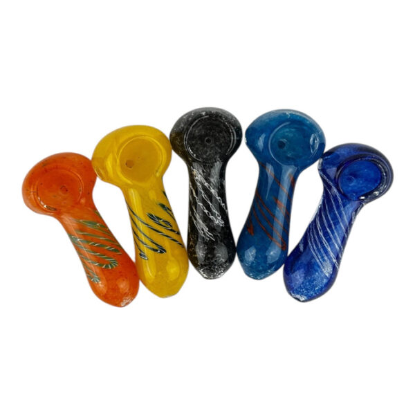 China Factory Wholesale 3" Mini Glass Hand Pipe - Image 5