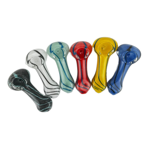 China Factory Wholesale 3" Mini Glass Hand Pipe - Image 2