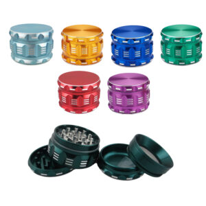 Aluminum Coloured Mosaic Grinder