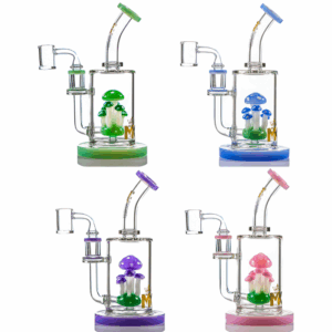 Custom Made Mushroom Rig Glass Water Pipe