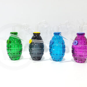 6" Grenade Oil Burner Bubbler Water Pipe