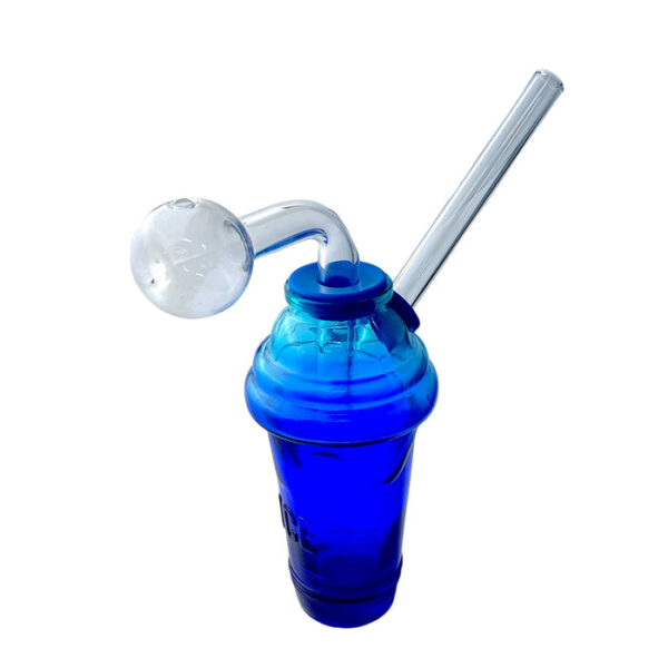 6" Ice Cream Oil Burner Bubbler Water Pipe - Image 3