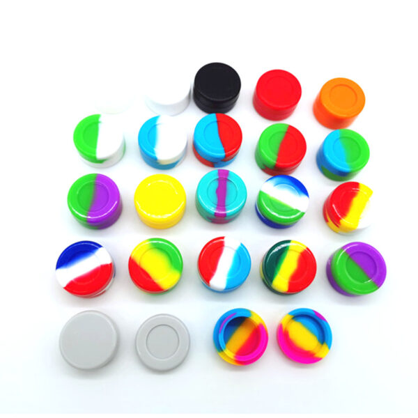 5ml Marbled Silicone Stash Jar Wholesale - Image 5