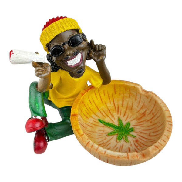 RASTA Resin Character Small Ashtrays | 36pc/Case - Image 6