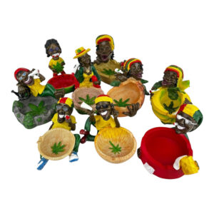 RASTA Resin Character Small Ashtrays | 36pc/Case