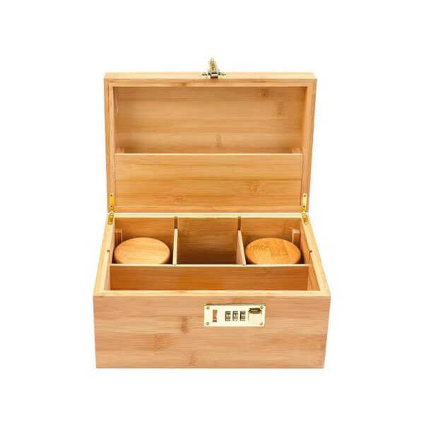 The Higher Society Smokers Hot Box - Natural Wood - Image 6