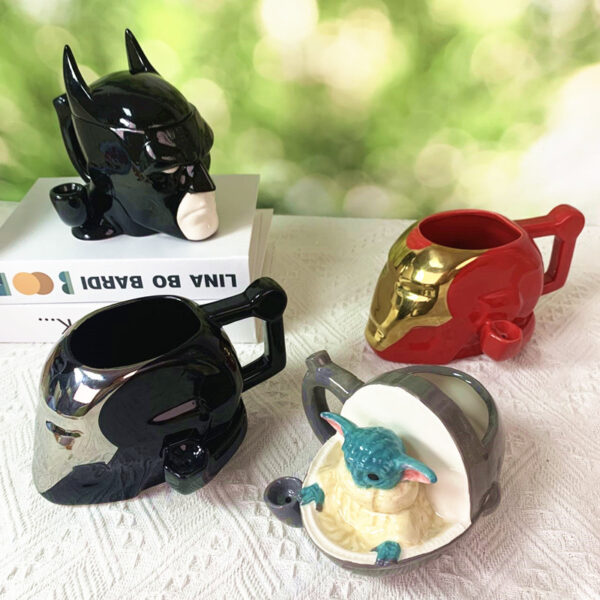 I Man Smoking Ceramic Pipe Mug - Image 6