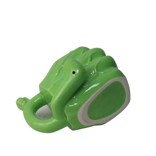 Green HK Wake & Smash Hand Smoking Pipe Mug - Image 2