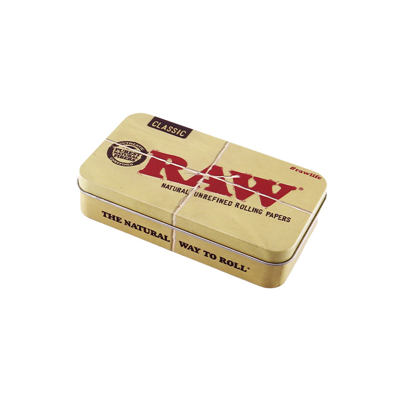 RAW Classic Purest Natural Fibers Rawlife Tin Box - Image 2
