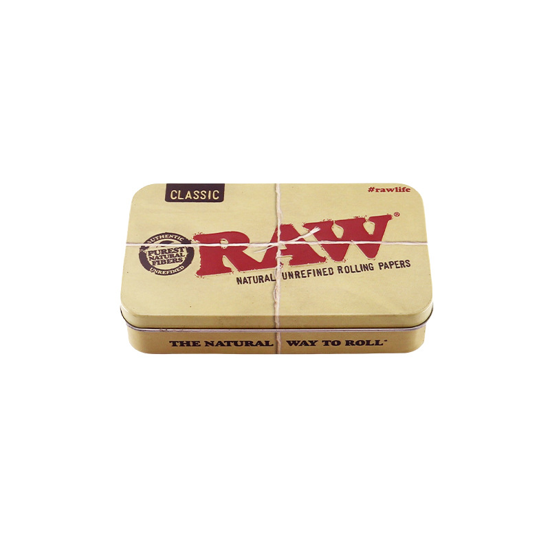 RAW Classic Purest Natural Fibers Rawlife Tin Box - Image 3