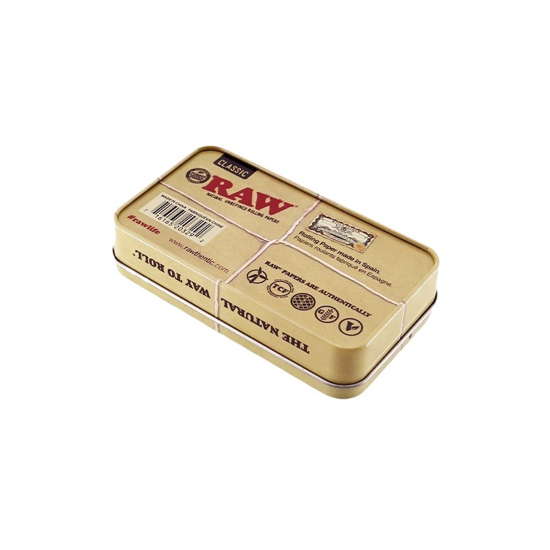 RAW Classic Purest Natural Fibers Rawlife Tin Box - Image 5