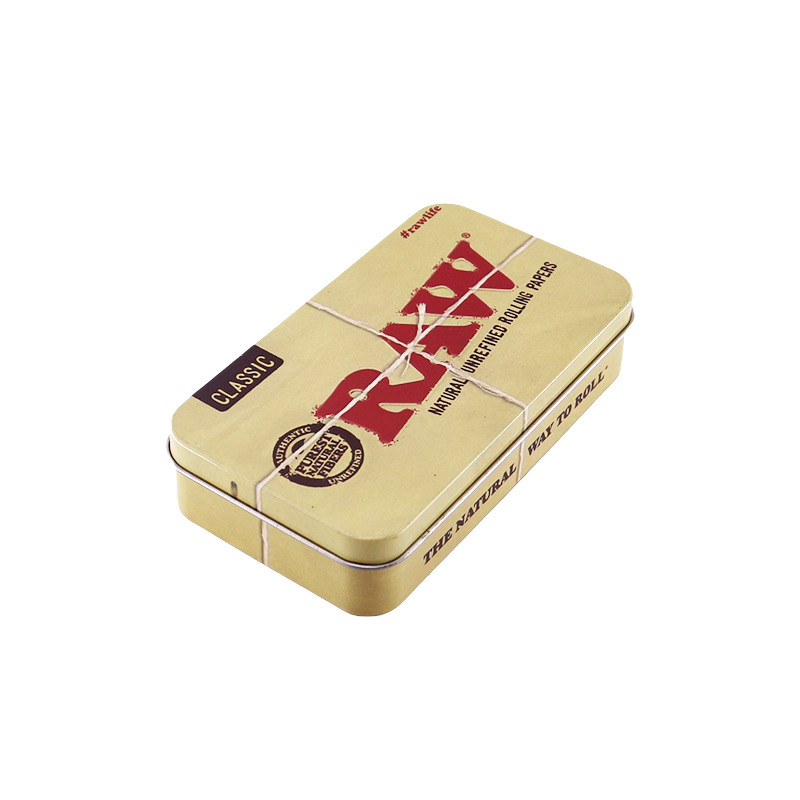 RAW Classic Purest Natural Fibers Rawlife Tin Box - Image 6