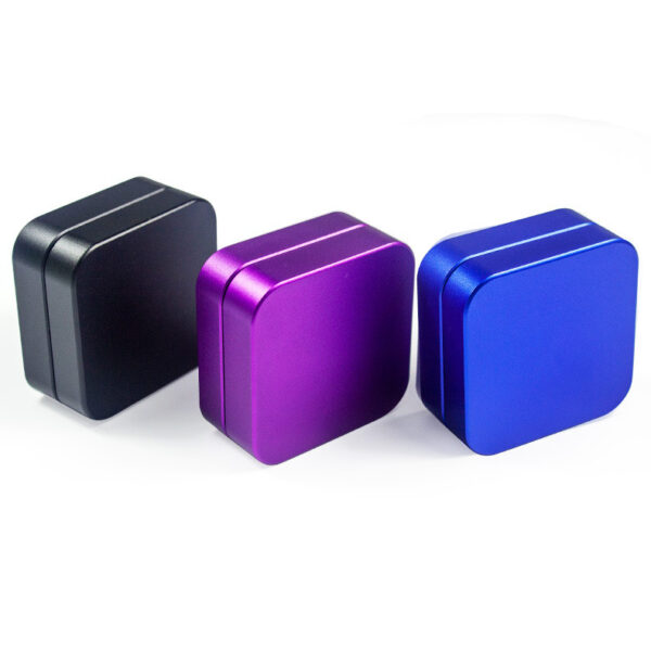 Square aluminum grinder - Image 5