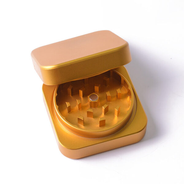 Square aluminum grinder - Image 4