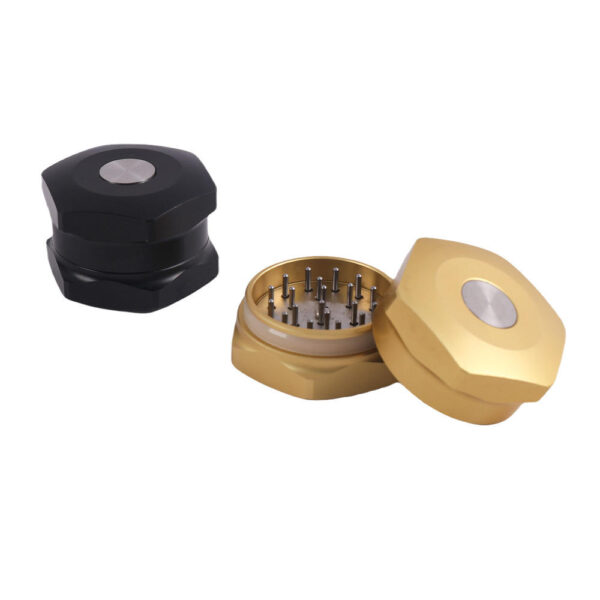 Custom Logo 52mm Aluminum Herbal Grinder - Image 3