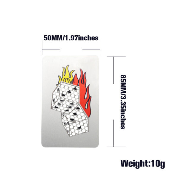 Ace of Space Stainless Steel Card Grinder - Image 6